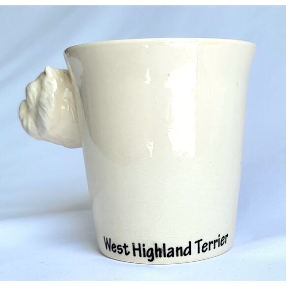 West Highland Terrier 3D Coffee Mug Cup Hand Painted - Picture 5 of 7